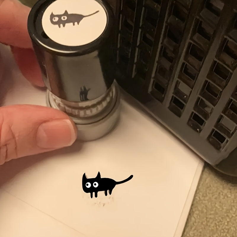 4pcs Cartoon Cat Pattern Stamps for Kids