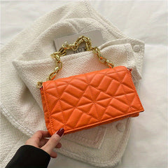 Minimalist Quilted Shoulder Bag All Match Underarm Bag