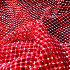 1pc Shine Stretch Fabric DIY Clothes AB Drill Cloth