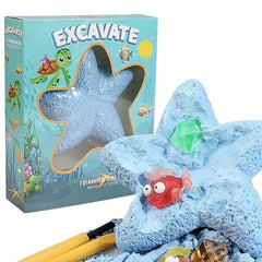 Science Archaeological Digging Starfish Marine Life Toy