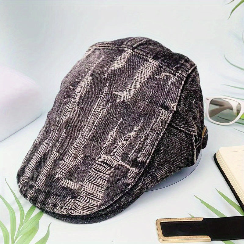 Summer Classic Cowboy Beret Breathable Mesh Hat