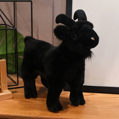 11 81in Goats Plush Toy Soft Stuffed Animals Simulated Goat Plush Toy