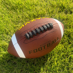 American Football Indoor/Outdoor Training Rugby with Pump