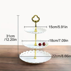 3 Tier Serving Stand Tray Cupcake Dessert Table Decoration Party