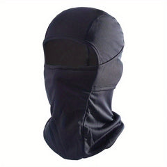 Distressed Windproof Knitted Balaclava for Outdoor Activities