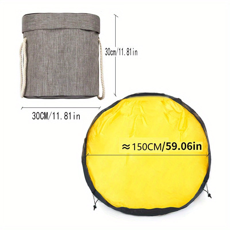 Large Capacity Foldable Toy Storage Bucket