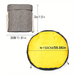 Large Capacity Foldable Toy Storage Bucket
