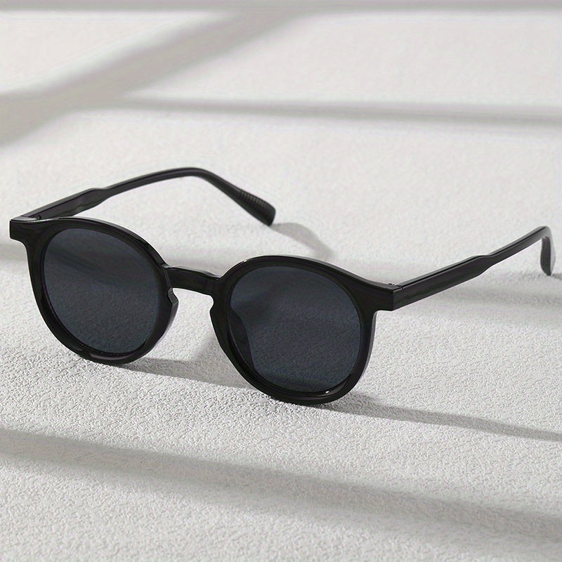 Round Frame Sunglasses Minimalist Outdoor UV400