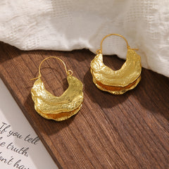 Vintage Alloy Drop Earrings Gothic Punk Statement Dangle Earrings