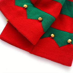 Christmas Hat Knitting Hat Bell Thanksgiving Family Party Hats