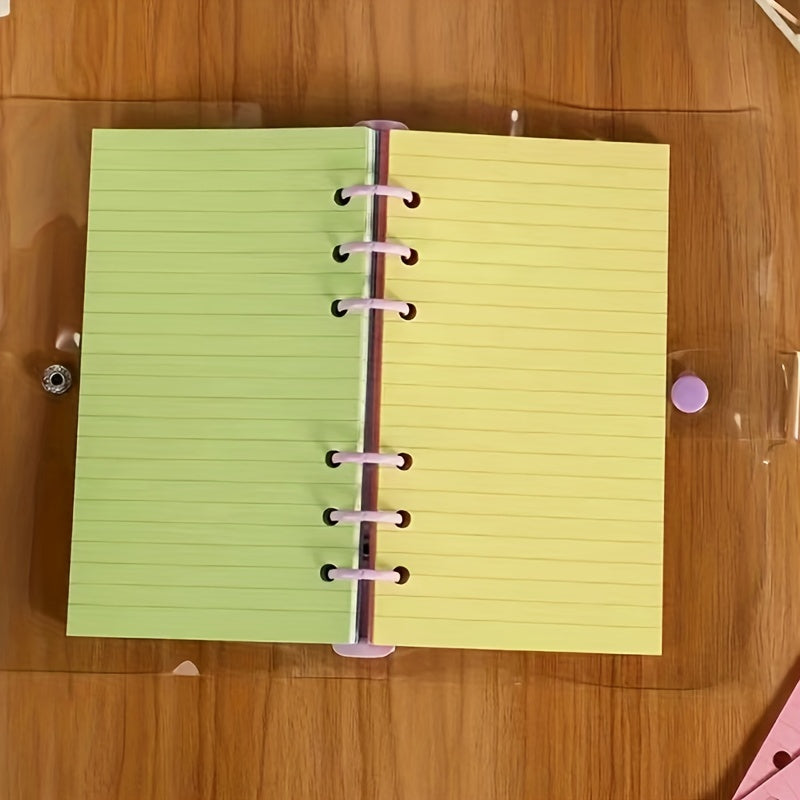 Colorful A6 Loose Leaf Notebook Refill - 50 Sheets