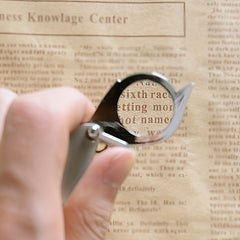 10X Folding Pocket Magnifier for Reading & Jewelry