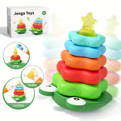 Baby Stacking Toy Montessori Shapes Sorting Game