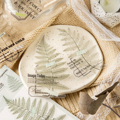 20 Large Waterproof Leaf Vein Stickers for Planners, Notebooks, Water Bottles