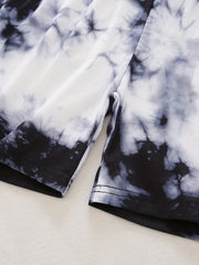 Boys' Tie Dye Printed Beach Shorts