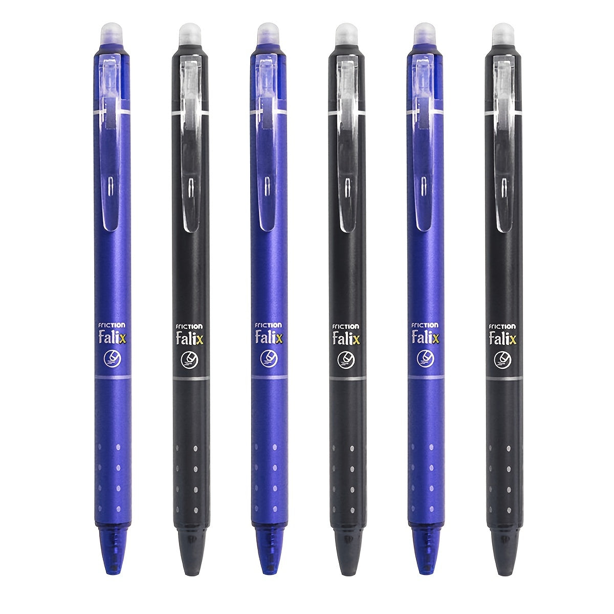 2pcs Thermal Erasable Gel Pen 0 5mm Refill Friction Press Water Pen
