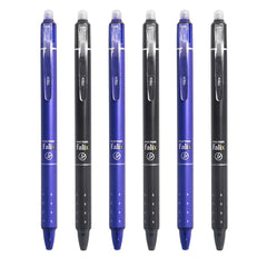 2pcs Thermal Erasable Gel Pen 0 5mm Refill Friction Press Water Pen