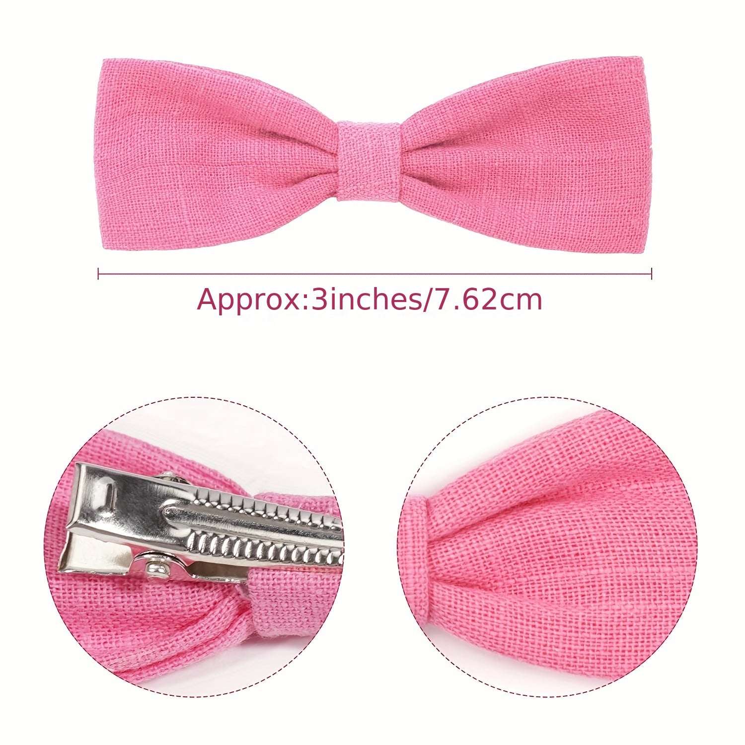 Small Bow Hair Clip For Baby Girls