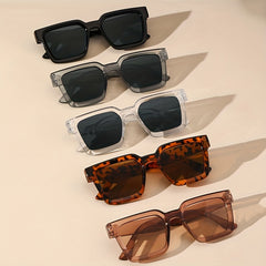 Men's Square Frame Sunglasses Unisex Sports Cycling Beach Photography