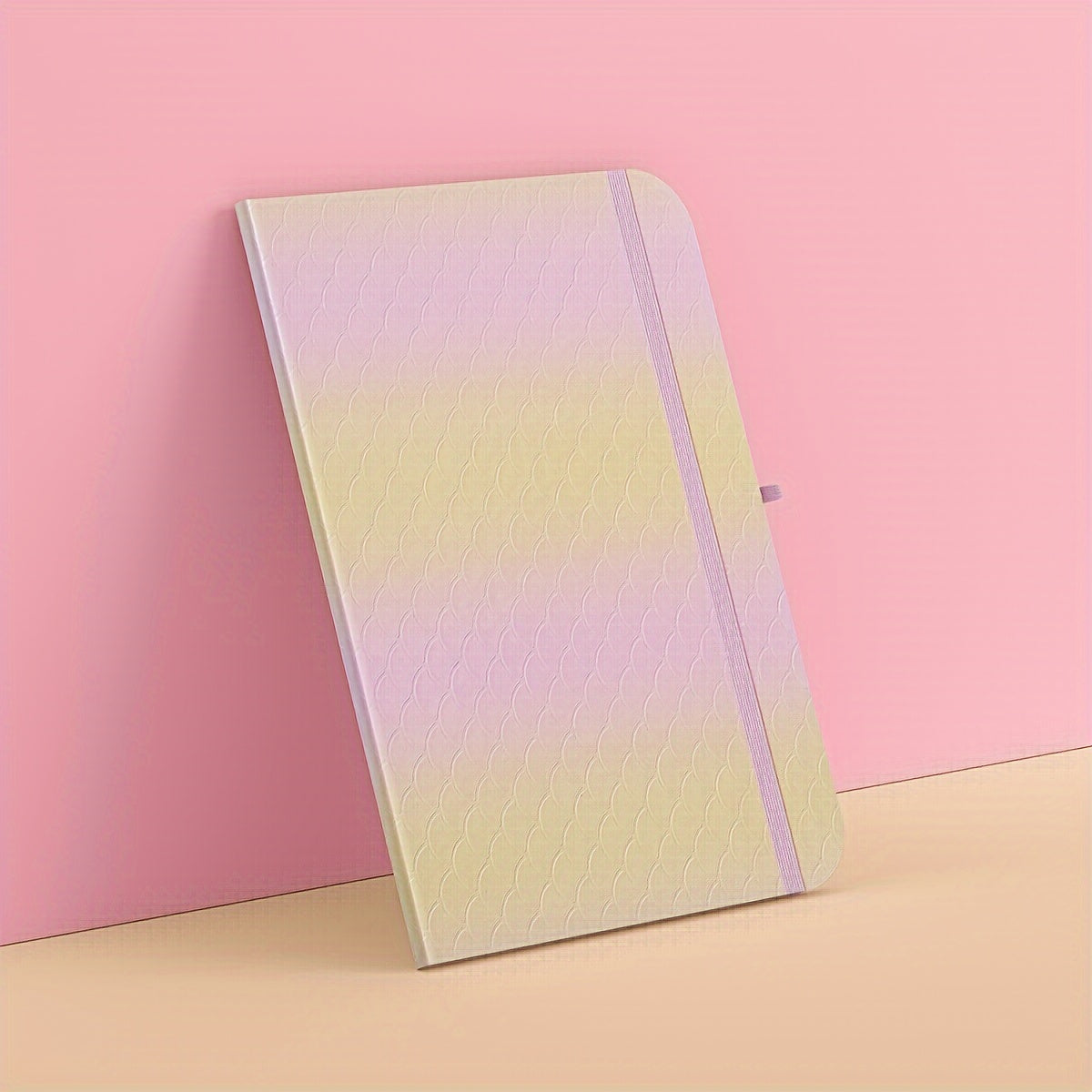 Rainbow Notebook A5 A6 A7 Fish Scales Embossed 82 Sheets Thick Lined Papers