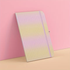 Rainbow Notebook A5 A6 A7 Fish Scales Embossed 82 Sheets Thick Lined Papers