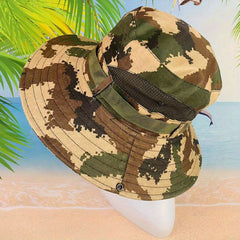 Adult Large Brim Sun Fishing Hat