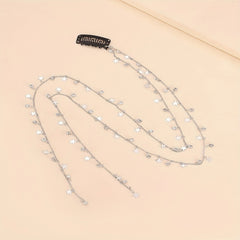 Braided Hair Chain Headdress Ponytail Star Charm Hair Accessories