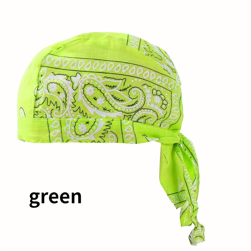 Stylish Pirate Hat for Outdoor Cycling Hip Hop Bandana
