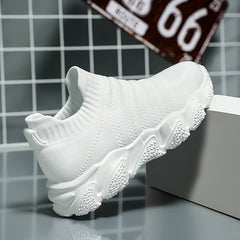 Boy's Slip On Sock Shoes Breathable Knit Sneakers
