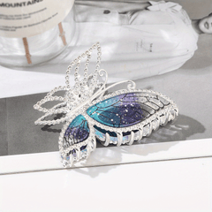 Glitter Rhinestone Hair Claw Clips Strong Hold Barrettes Hair Accessories Women
