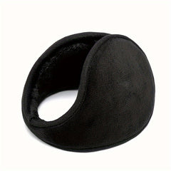 Classic Winter Ear Muffs Thickened Polyester Warm Ear Covers Unisex Hand Wash