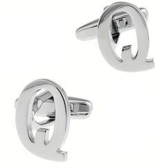 Men's French Button Q Cufflinks