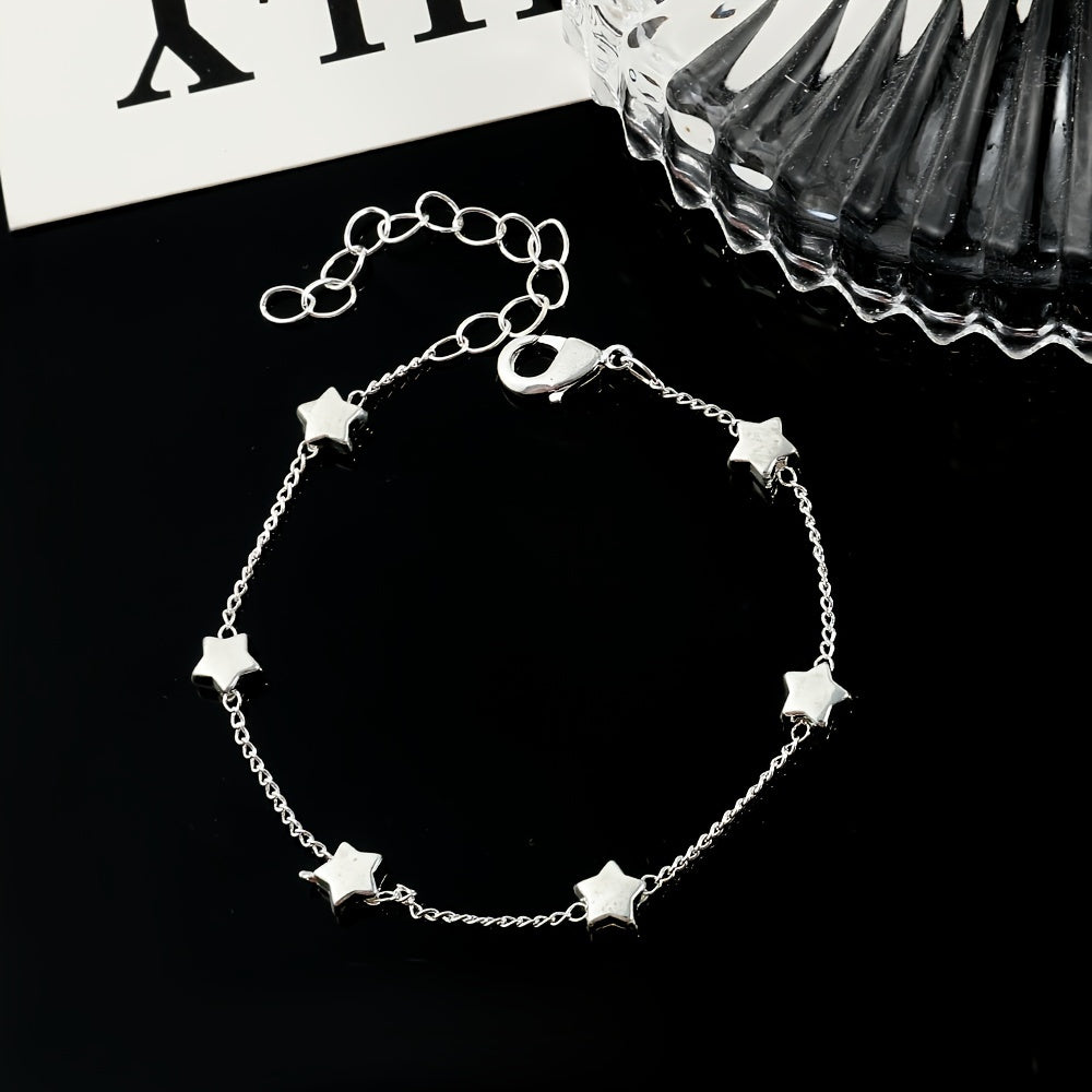 Pentagram Alloy Bracelet Creative Design