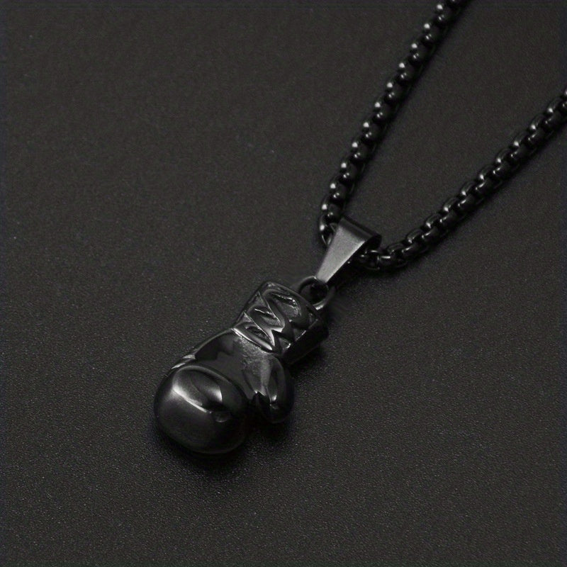 Hip Hop Boxing Gloves Charm Golden Silver Plated Vintage Victory Pendant