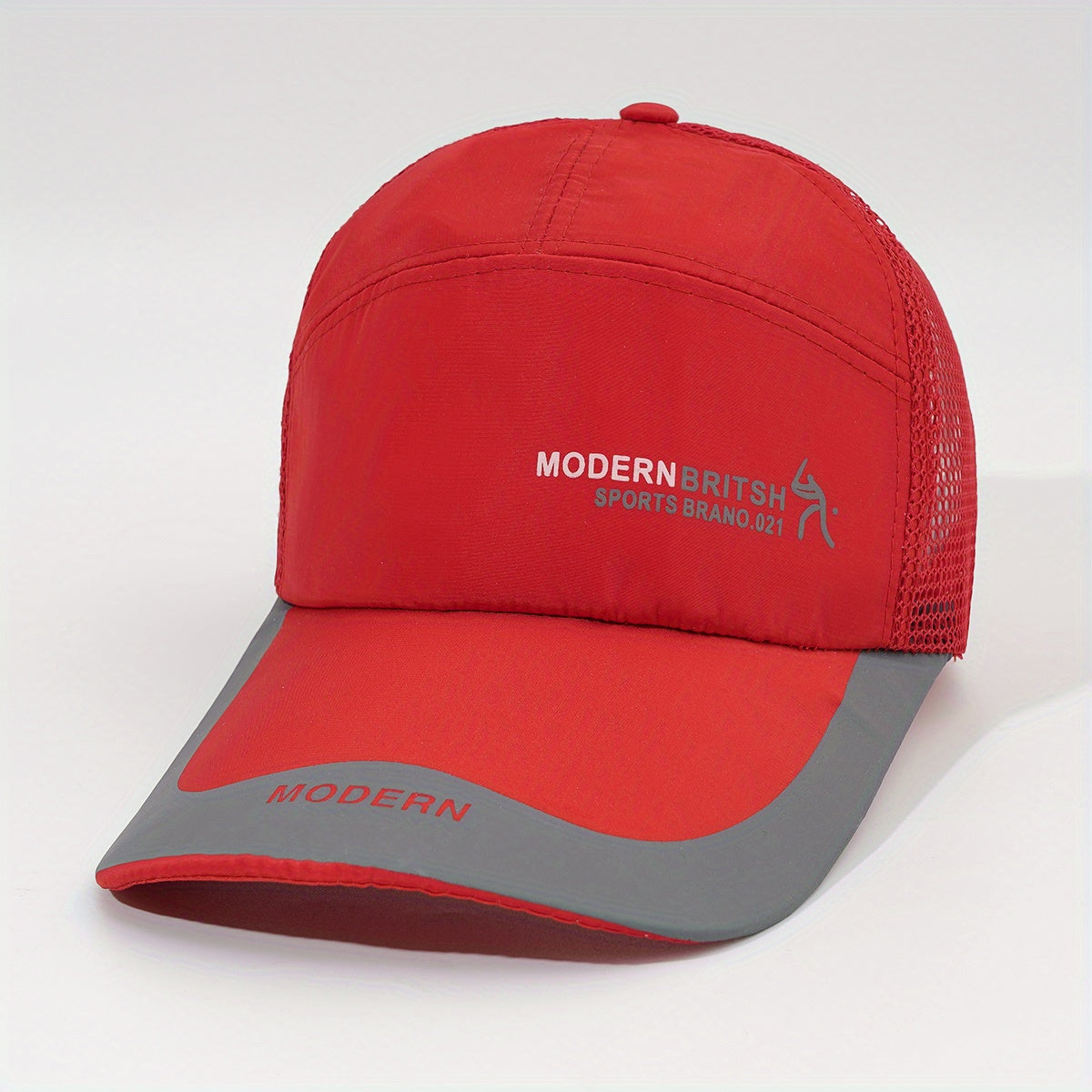 Mesh Breathable Baseball Cap Quick Drying Casual Adjustable Dad Hat Unisex