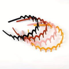 Wavy Headband Solid Hair Band Teeth Hair Band for Women Girls