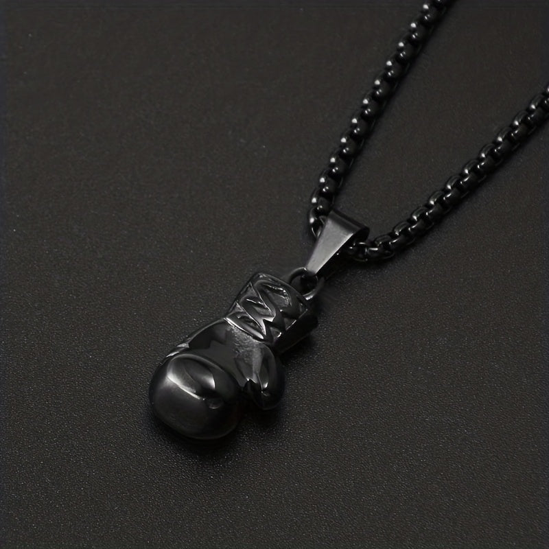 Hip Hop Boxing Gloves Charm Golden Silver Plated Vintage Victory Pendant