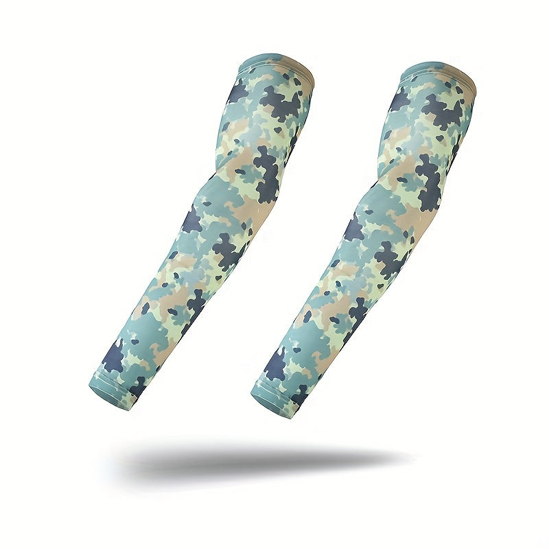 Camouflage Arm Guard Ice Sleeves Outdoor Cycling Arm Protection