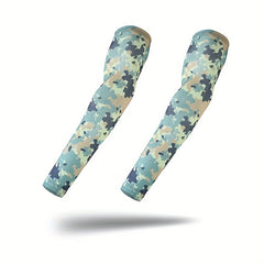 Camouflage Arm Guard Ice Sleeves Outdoor Cycling Arm Protection