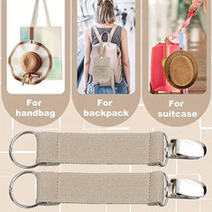 1pc Travel Hat Clip Elastic Hat Holder for Women Men