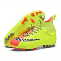 Boys Non Slip Football Cleat With Spikes Outdoor Soccer Shoes