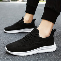 Women's Lace Up Athletic Running Shoes Soft Sole Casual Mesh Sneakers