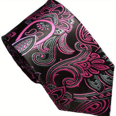 Men's Classic Floral Necktie Patterned Tie Business Party Wedding