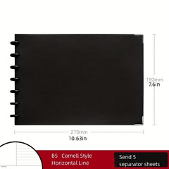 Creative Soft Leather Mind Map Book