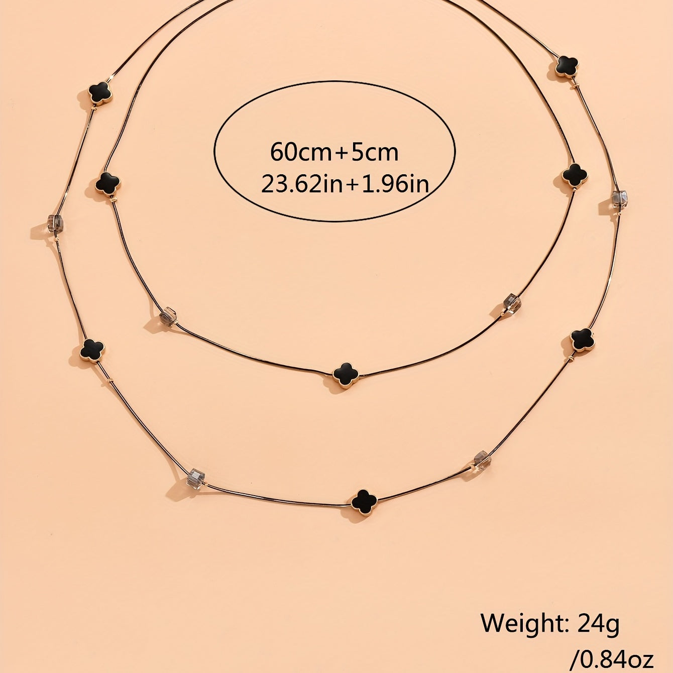 Women's Multilayer Leaf Necklace Long Necklace Party Gift