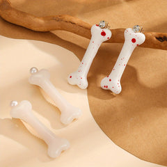 Halloween Dog Bone Hair Clips for Women Girls