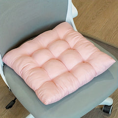 Solid Seat Cushion Square Chair Cushion Student Seat Cushion Winter Dining Chair