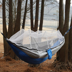 Anti Rollover Double Hammock with Mosquito Net
