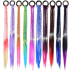 Colorful Braid Wigs Hair Rope Dreadlock Hair Rope Box Braid Hair Accessories