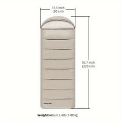 Lightweight Waterproof Camping Sleeping Bag for Men & Women